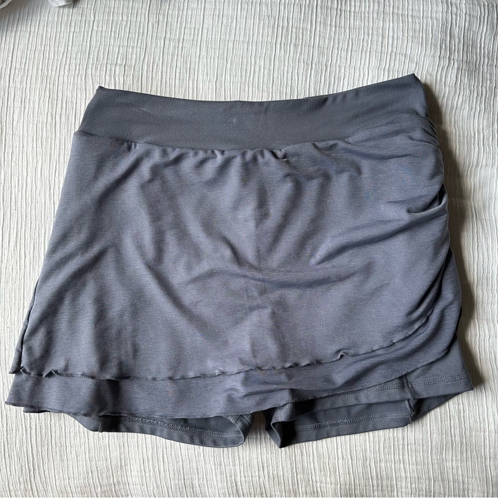 Free People movement scrunch skort